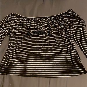 American eagle off the shoulder top